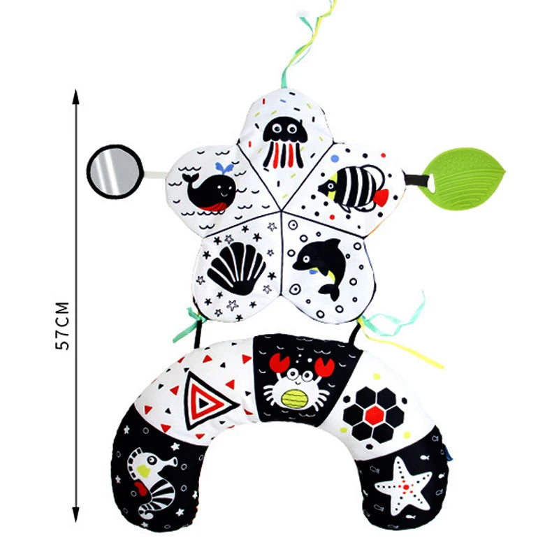 Black & White Montessori Tummy Time Toy