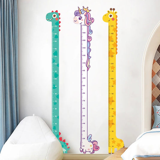 Kids Cartoon Height Growth Wall Sticker