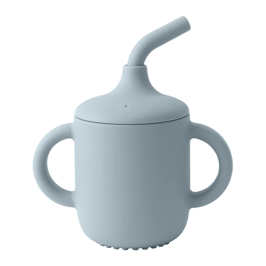 Baby Drinking Cup Portable Straw