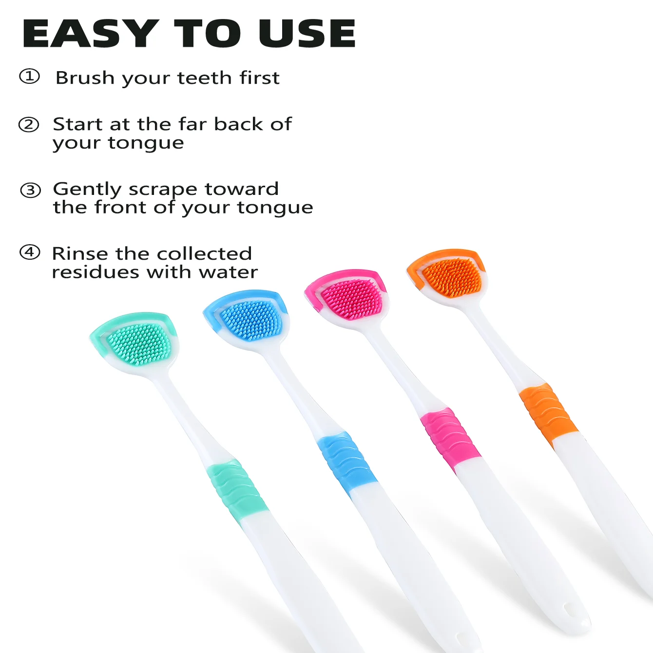 Silicone Tongue Cleaner Brush