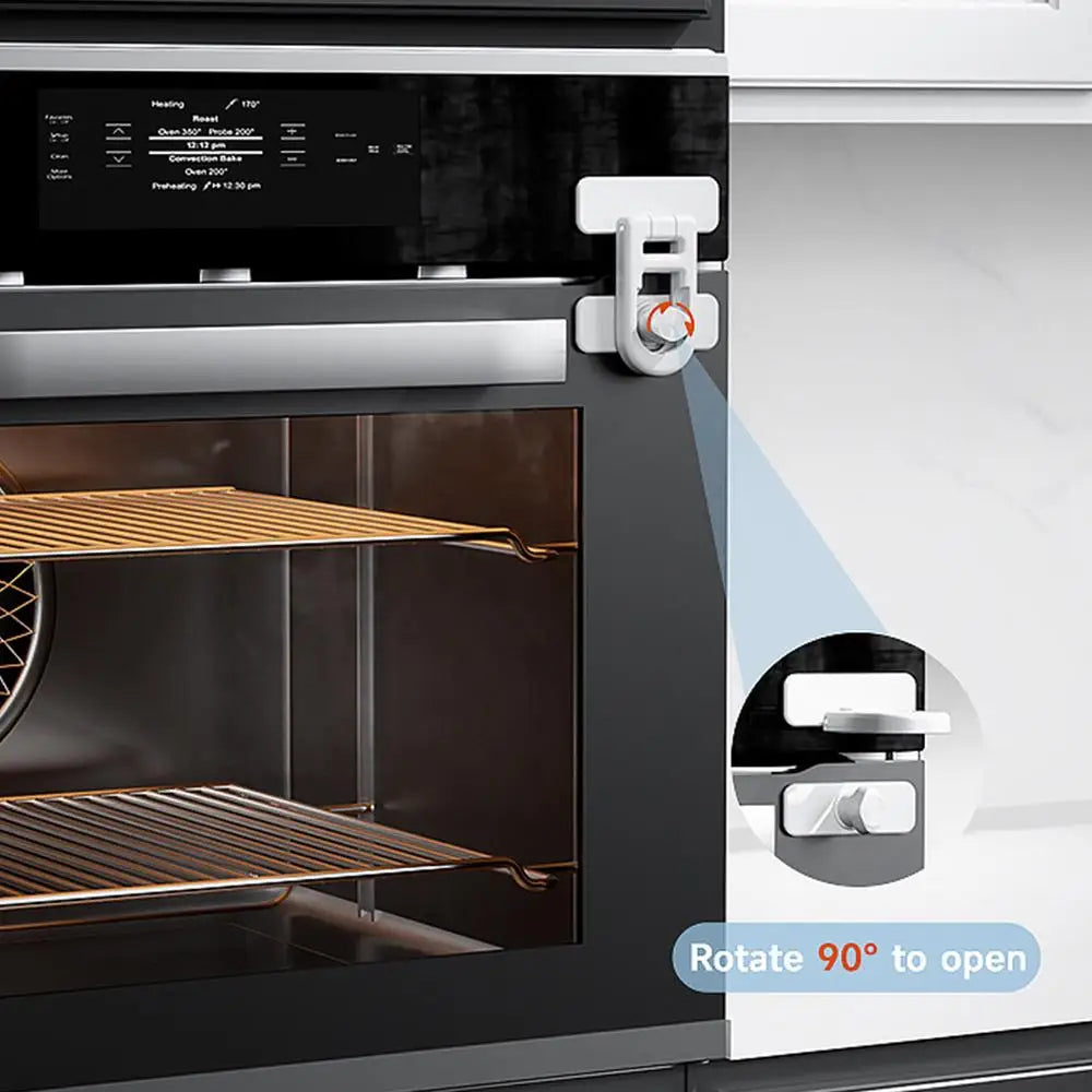 Baby Proof Refrigerator Door Lock