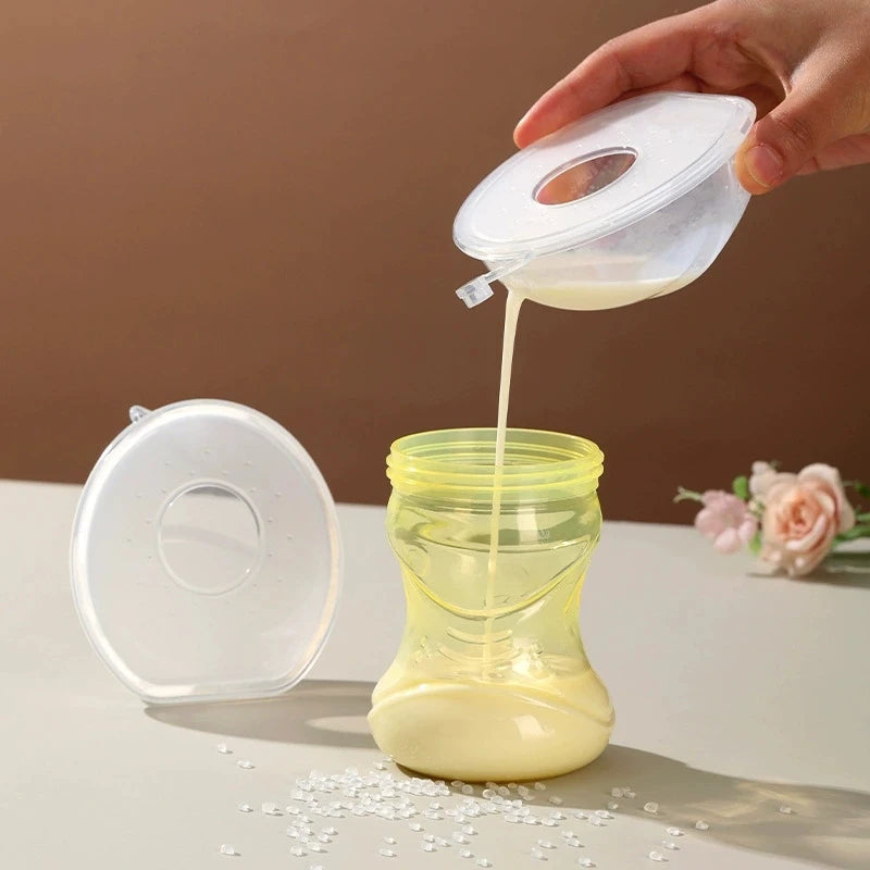 Silicone Breast Milk Collector with Scale