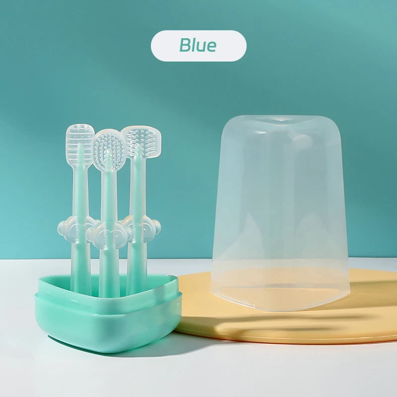 Baby Silicone Toothbrush with Case