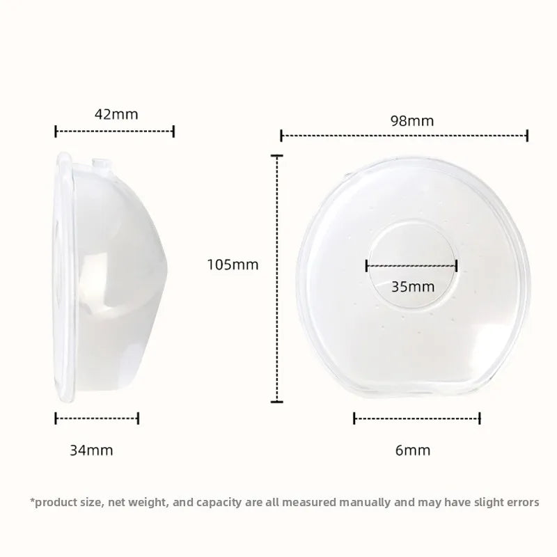Silicone Breast Milk Collector with Scale
