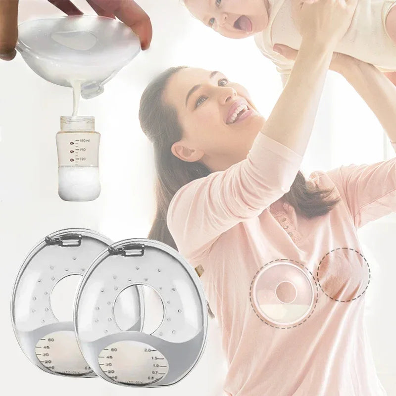 Silicone Breast Milk Collector with Scale
