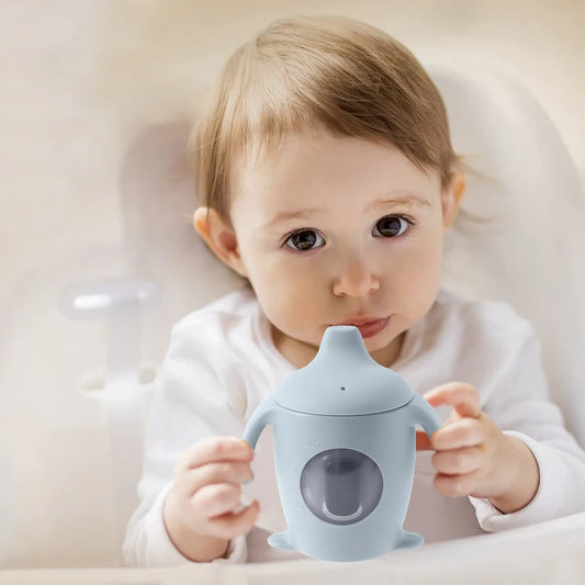Transparent Toddler Water Bottle – BPA-Free