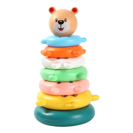 Montessori Pyramid Stacking Toy – Baby Gift
