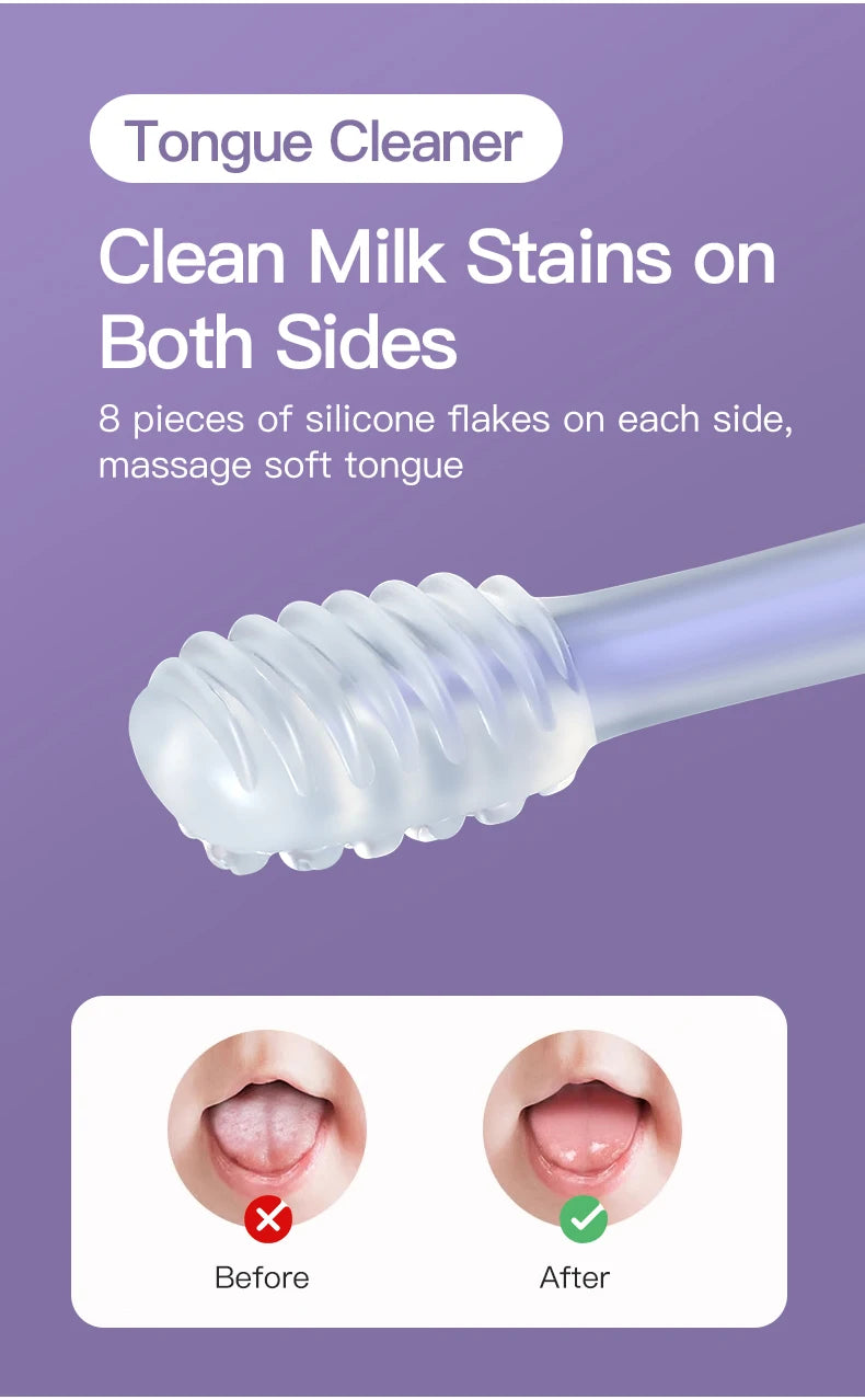 Baby Silicone Toothbrush with Case