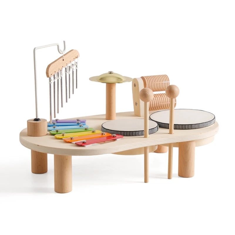 Montessori Wooden Xylophone – Baby Musical Toy