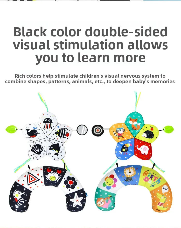 Black & White Montessori Tummy Time Toy