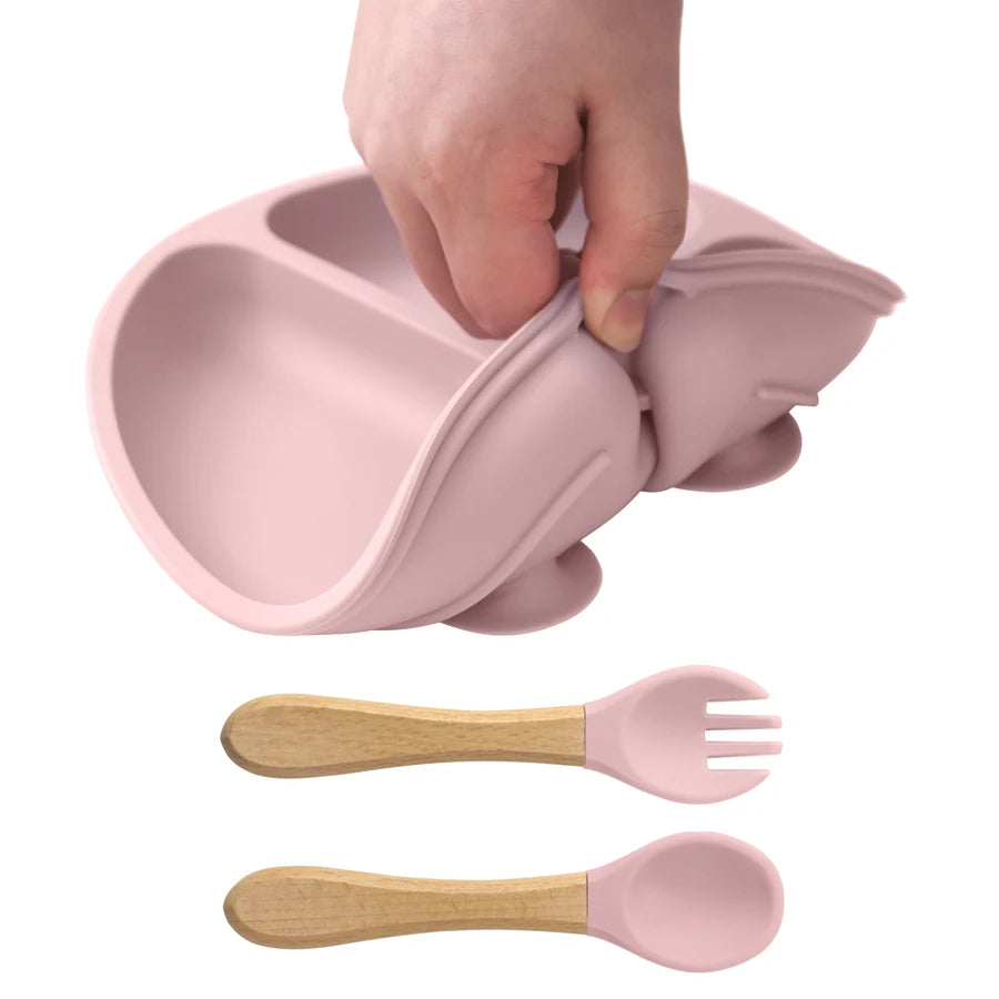 Silicone Baby Feeding Set – BPA Free Tableware for Kids