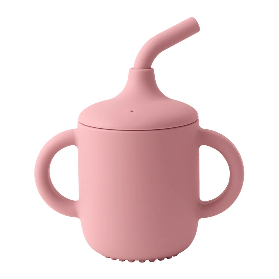 Baby Drinking Cup Portable Straw