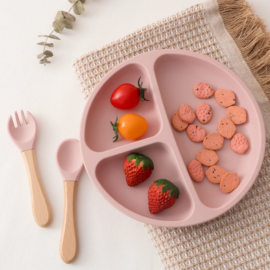 Silicone Baby Feeding Set – BPA Free Tableware for Kids