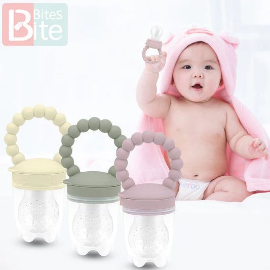 Baby Silicone Teether Rattle