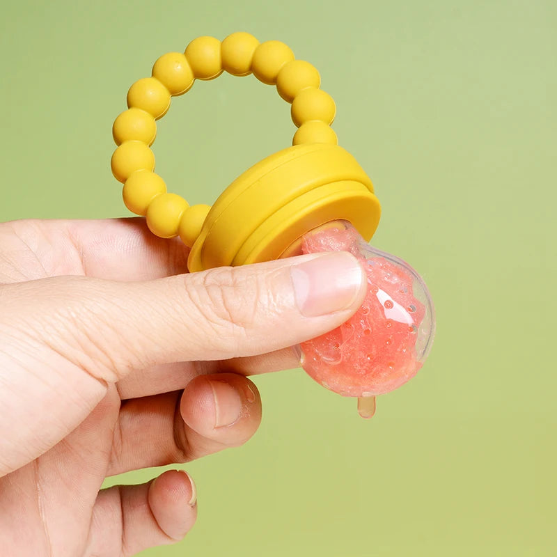 Baby Silicone Teether Rattle
