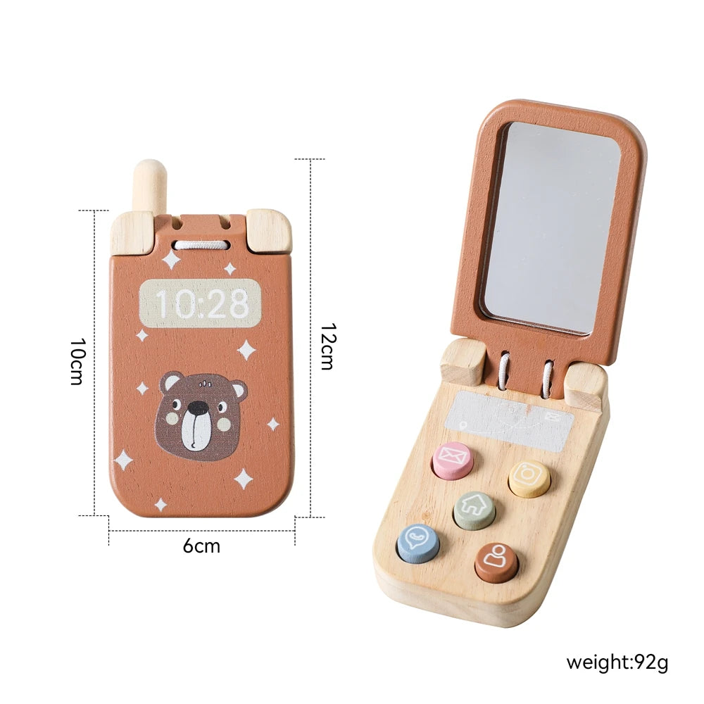 Cartoon Flip Toy Phone for Babies