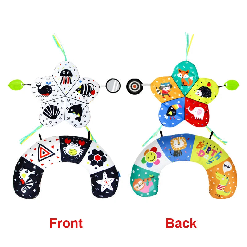 Black & White Montessori Tummy Time Toy