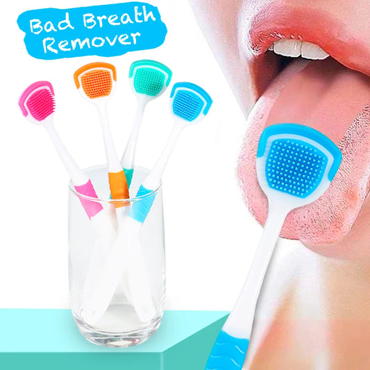 Silicone Tongue Cleaner Brush