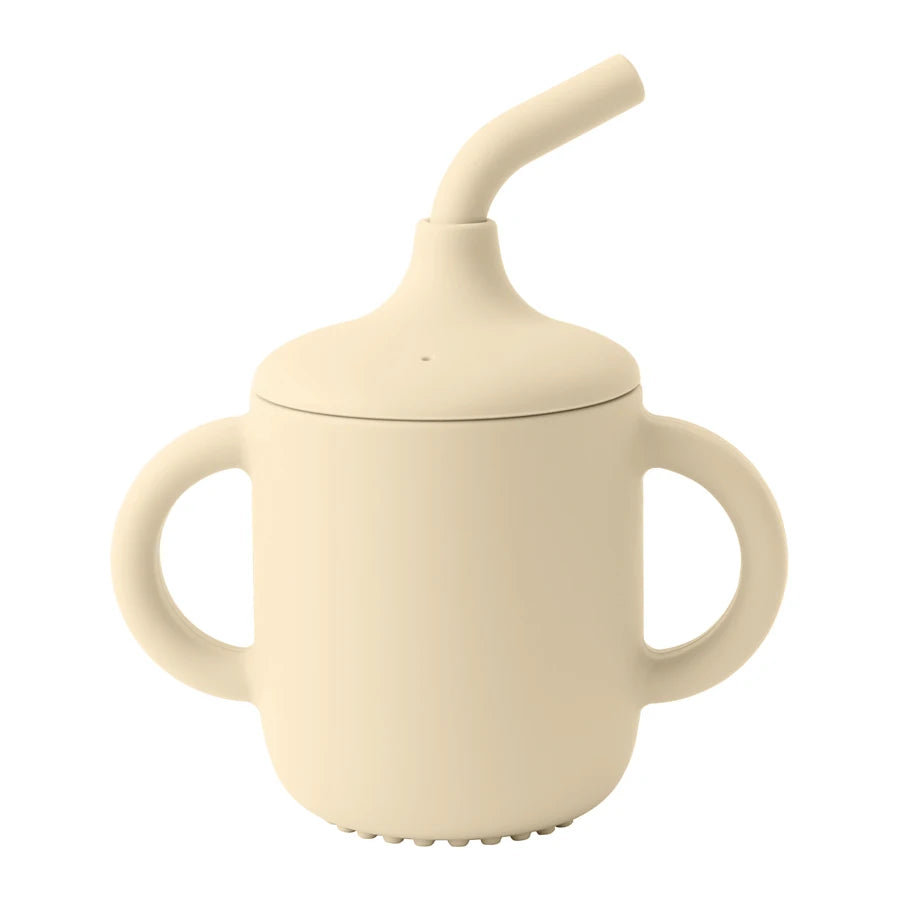 Baby Drinking Cup Portable Straw
