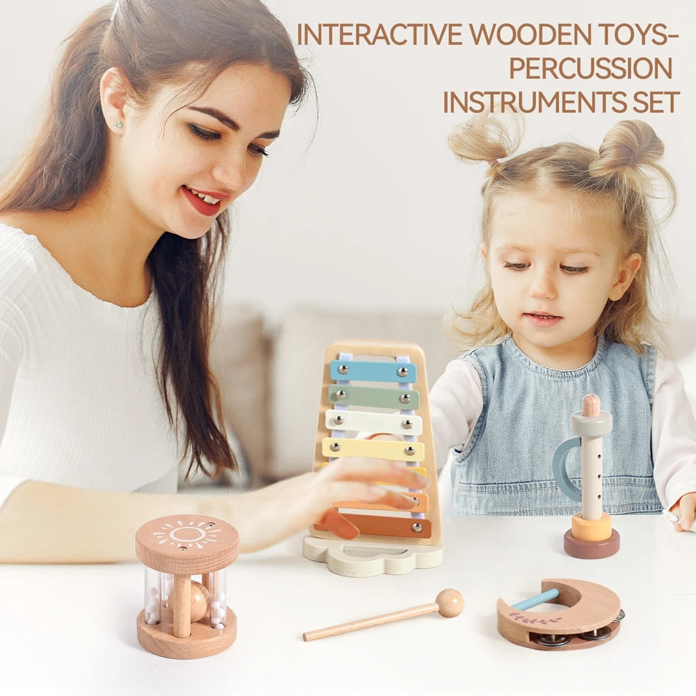Wooden Musical Instruments – Educational Toy for Kids
