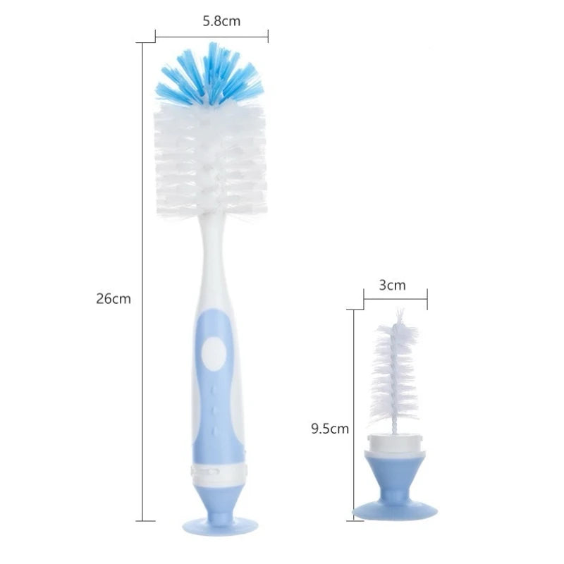 2-in-1 Baby Bottle Cleaning Brush