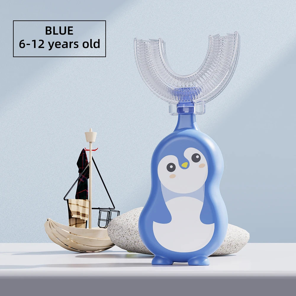 U-Shape Kids Silicone Toothbrush
