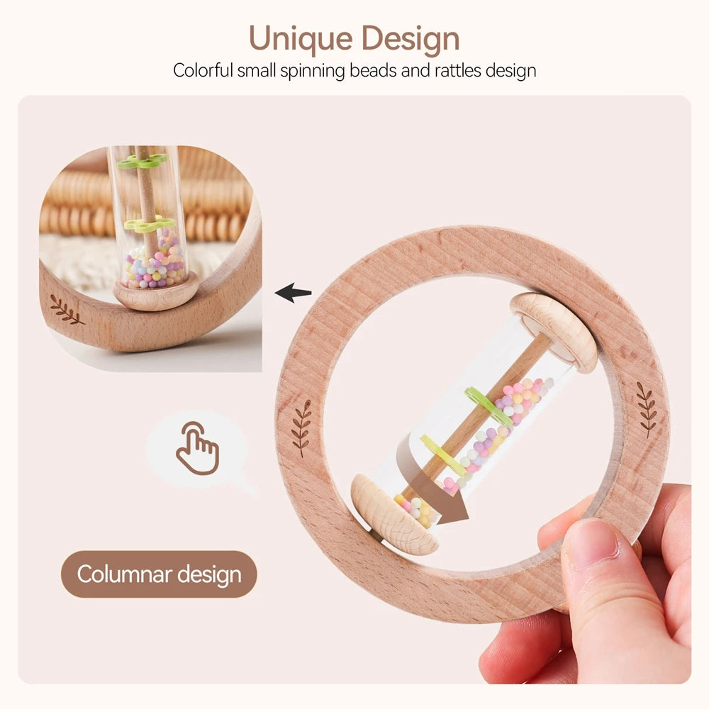 Colorful Montessori Sensory Rattle