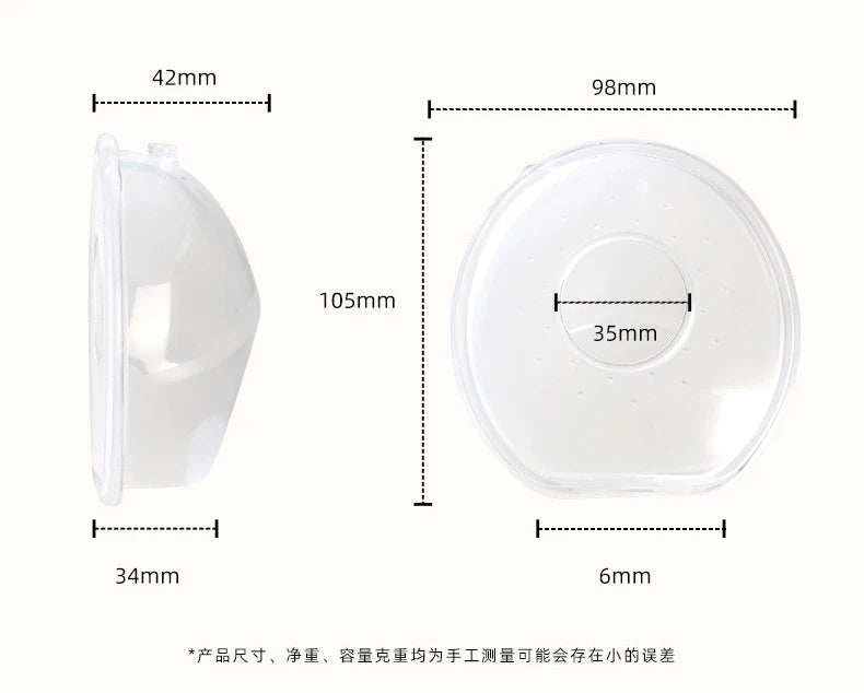 Silicone Breast Milk Collector with Scale