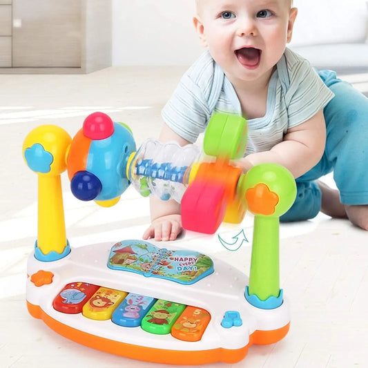Baby Musical Piano Toy with Lights & Sound