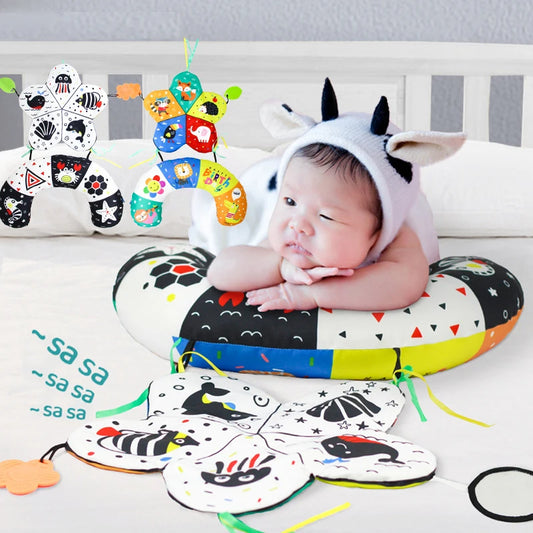 Black & White Montessori Tummy Time Toy