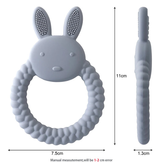 BPA-Free Rabbit Teething Toy