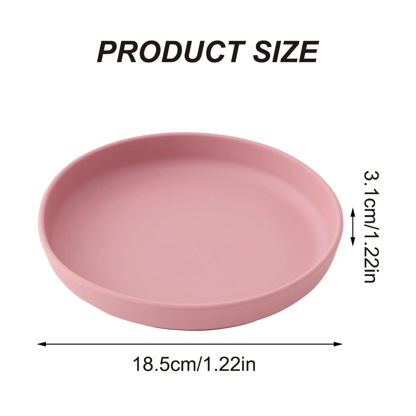 BPA-Free Silicone Baby Feeding Dish