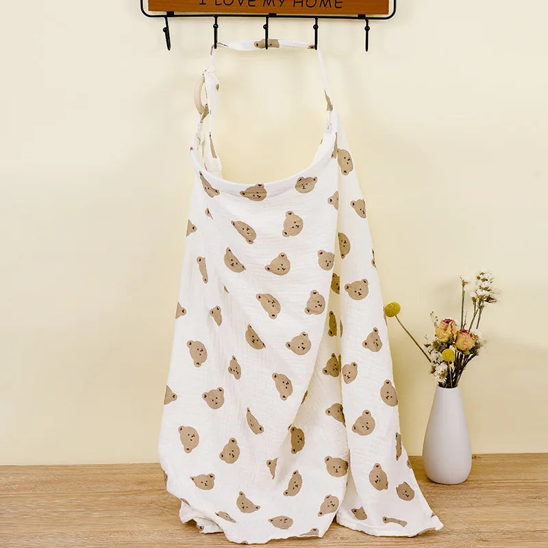 Cotton Nursing Apron – Feeding & Privacy Cover