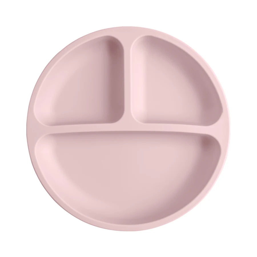 Baby Sucker Silicone Dining Plate BPA Free