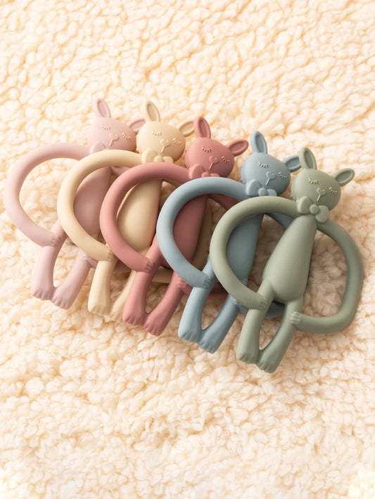 Cute Silicone Teether – Rabbit Design