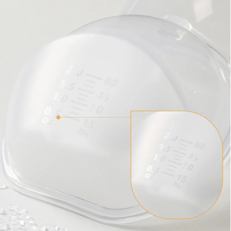 Silicone Breast Milk Collector with Scale
