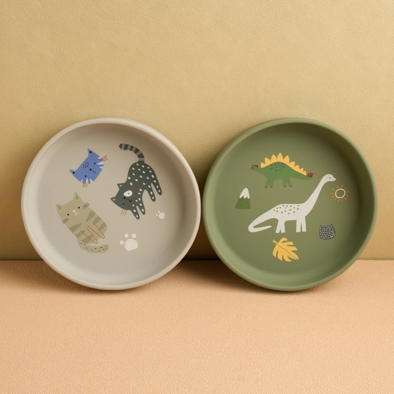 Dinosaur Silicone Baby Plate BPA Free