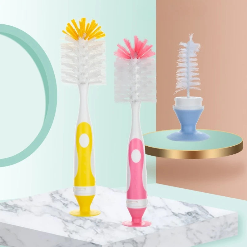 2-in-1 Baby Bottle Cleaning Brush