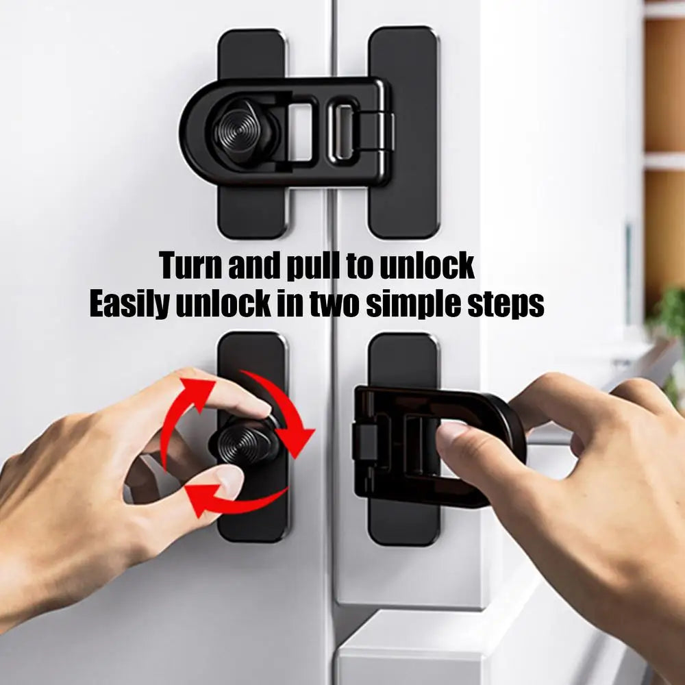 Baby Proof Refrigerator Door Lock