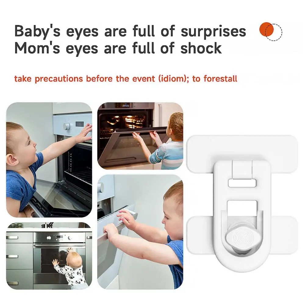 Baby Proof Refrigerator Door Lock