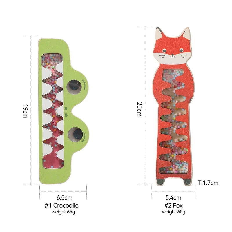 Baby Rain Sound Stick – Wooden Sensory Toy