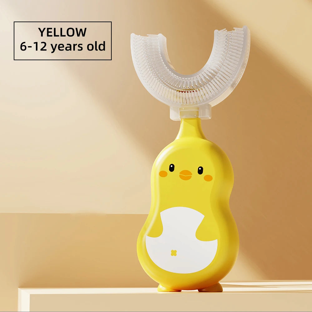 U-Shape Kids Silicone Toothbrush