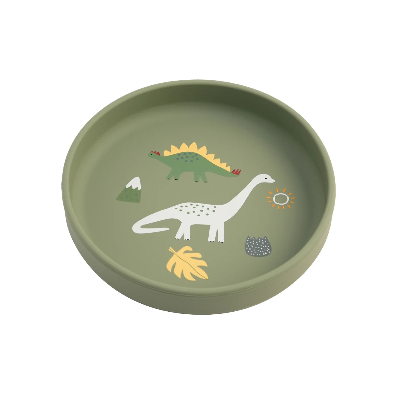 Dinosaur Silicone Baby Plate BPA Free