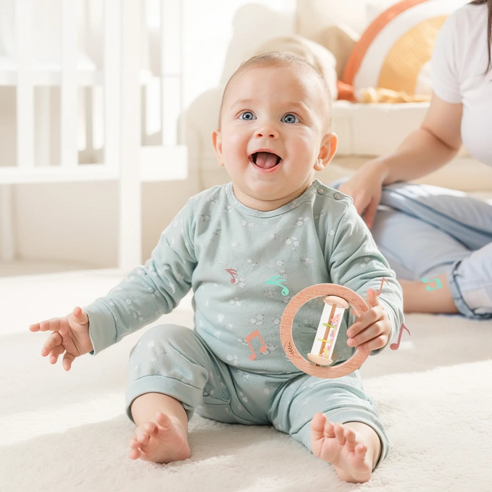 Colorful Montessori Sensory Rattle