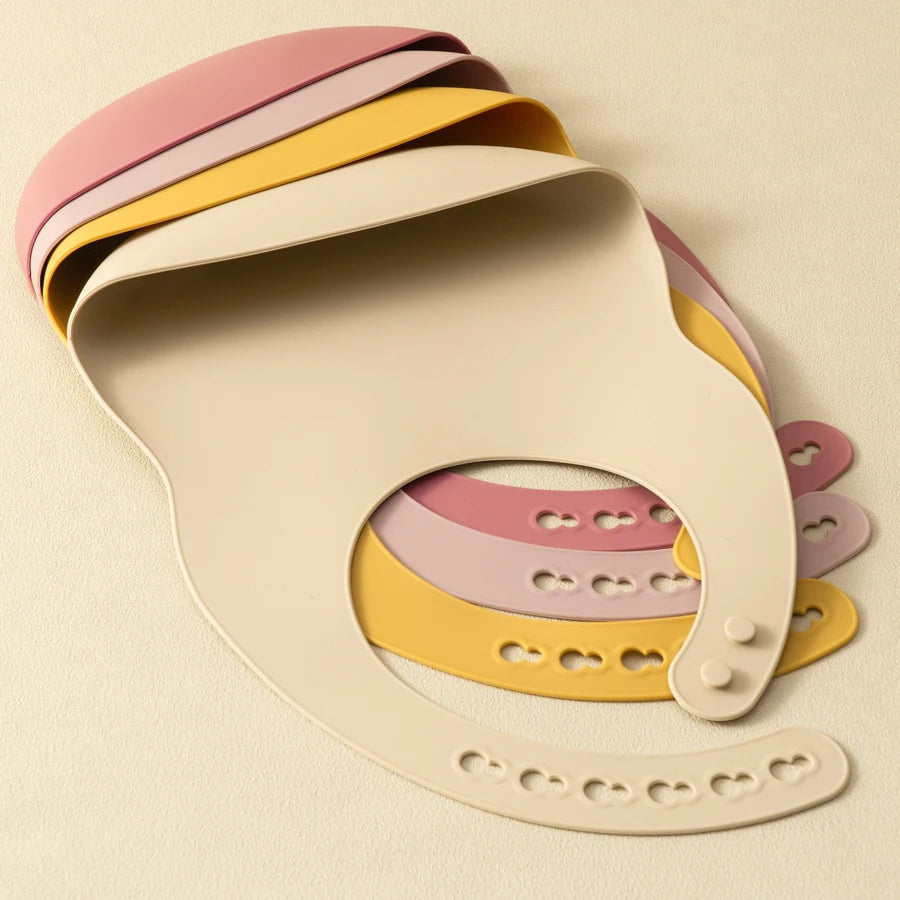 Baby Silicone Bib – Waterproof & Easy Clean